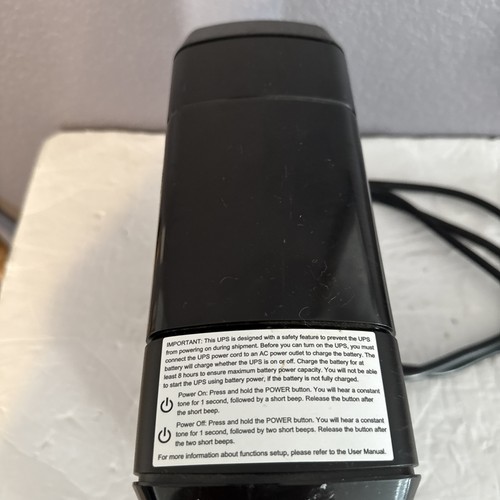 CyberPower 1000PFCLCD (10 Outlets, 600 Watts) Uninterruptible Surge Protection - Picture 4 of 8