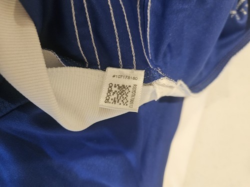 Nuevo sin etiquetas Adidas Camp 13 Formation Blanco Azul Fútbol Camiseta Kit Para Hombre XL - Imagen 7 de 8