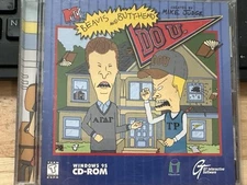 VTG RARE BEAVIS & BUTTHEAD DO U Window 95-98 PC CD-ROM Game COMPLETE EUC Y2K MTV