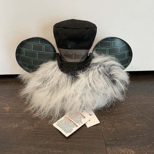 Disney Parks Haunted Mansion Hatbox Ghost Mickey Mouse Ears Hat October 2017 - Picture 2 of 4