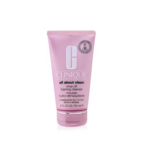 Clinique All About Clean Rinse-Off Foaming Cleanser - For Combination Oily to...