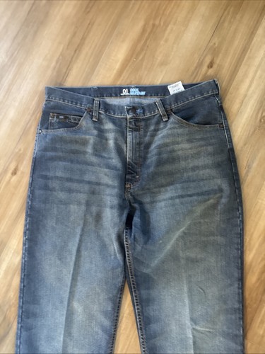 Men’s Wrangler Cool Vantage Blue Denim Jeans Men’s 36x34 01 Competition NICE - Bild 12 von 19