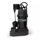 Everbilt 1/2 HP Submersible Aluminum Sump Pump with Vertical Switch HDPS50W
