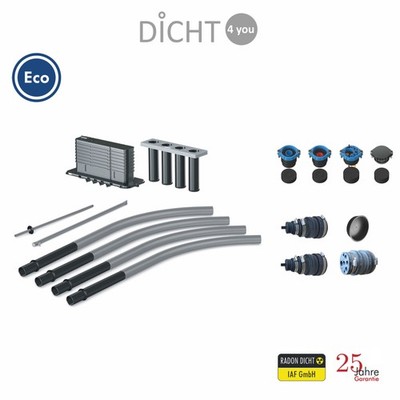 DOYMA ''Quadro Secura Nova R4 ECO'' Bauherrenpaket Hauseinführung Mehrsparte (3m)