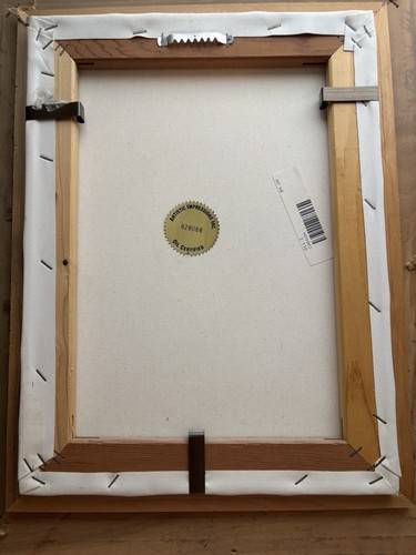 C. Carson Afroamerikanisches Gemälde Leinwand Holz gerahmt signiert Wandbehang - Bild 7 von 9