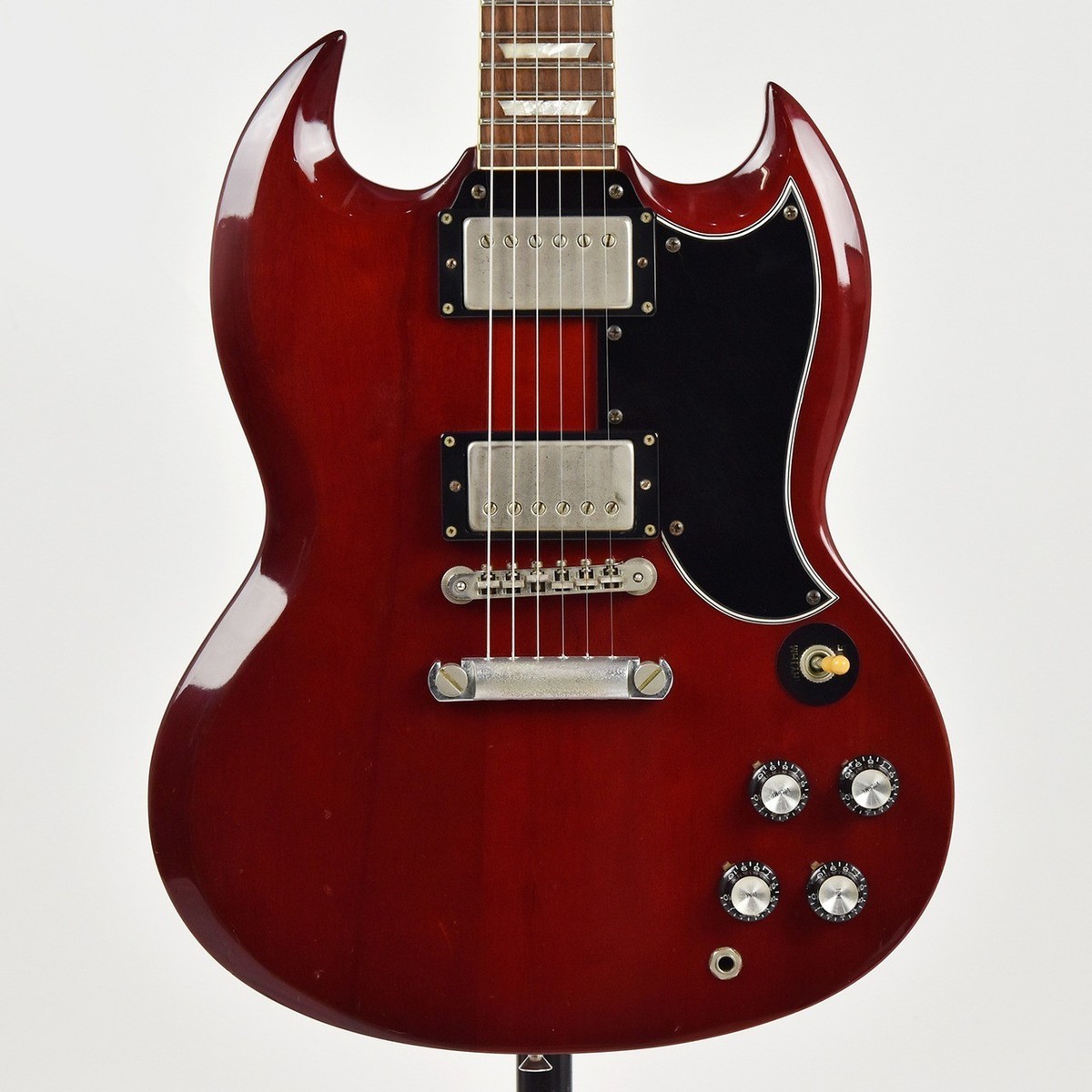 ギター Burny RSG Burny RSG-65 1963 Revival Cherry Red Made in Japan 1990s SG
