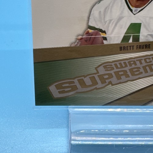 2005 SPx Brett Favre Swatch Supremacy #SW-BF Packers - Picture 4 of 20