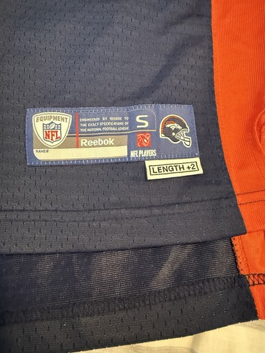 Authentic Youth Champ Bailey #24 Stitched NFL Football Jersey Denver Broncos - Picture 4 of 5