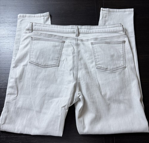 Eileen Fisher Damengröße 16 hergestellt in den USA Stonewashed Jeans, lässiger Stretch - Bild 2 von 7