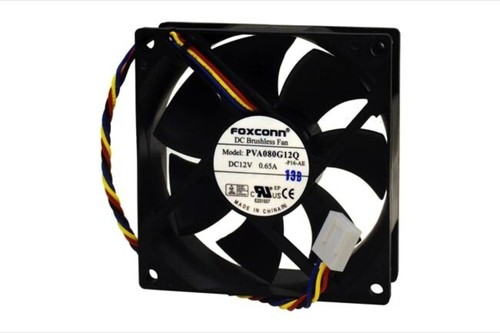 1pcs Foxconn PVA080G12Q PWM Fan 80*80*25mm 12V 0.65A CPU Heatsink Brushless - Picture 1 of 2