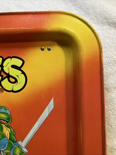 Vintage 1988 Teenage Mutant Ninja Turtles Folding TV/Food Tray - Picture 7 of 18
