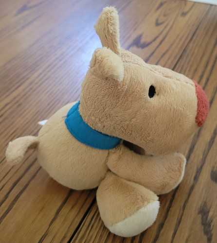 Larry Gets Lost Plüsch Welpe Hund Kellytoy 6 Zoll Bibliothek Buch Spielzeug braun hellbraun - Bild 5 von 11