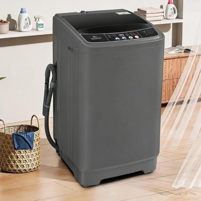 20LBS Portable Washing Machine, 2.8cu.ft Full-Automatic Electric Laundry Machine