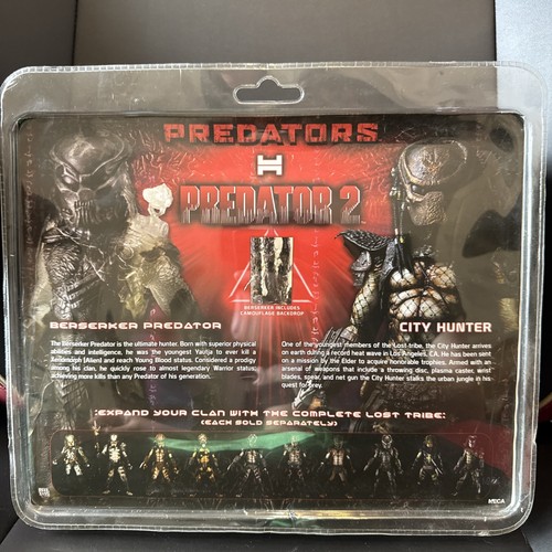 NECA Reel Toys Predator 2 Berserker & City Hunter Figure Toys R Us Exclusive - Picture 2 of 2