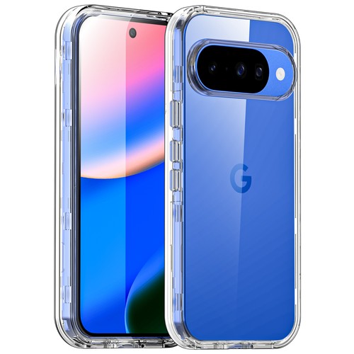 For Google Pixel 10 Pto/10 Clear Case Heavy Duty Shockproof 3-Layer Phone Cover - Picture 2 of 19