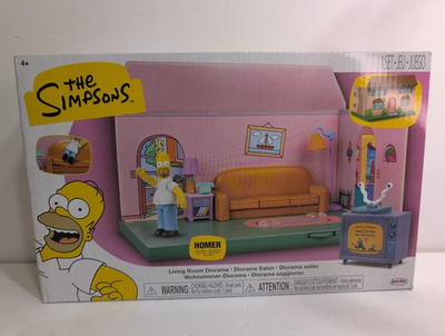 #ad The Simpsons Living Room Diorama Playset Jakks Pacific $19.95