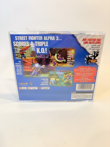 Street Fighter Alpha 3 (Sony PlayStation 1, 1999) Complete Near Mint Condition - Picture 12 of 12