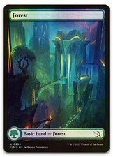Forest (0290) #290 (Foil) (LP) March of the Machine MOM Magic MTG