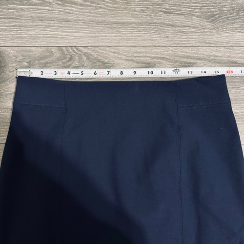 Ann Taylor Damen marineblau Karriere Bleistiftrock Business Büro Arbeitskleidung Größe 6 - Bild 10 von 12