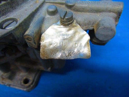 Mercury Capri 2.0 Weber Holley 32 35 DFAV-20a Carburetor Carb core rare - Picture 5 of 7