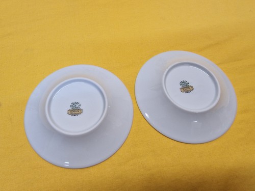 2x Richard Ginori Porzellan Florence Espresso Tasse/ Untertasse Sammeltasse - Bild 10 von 24