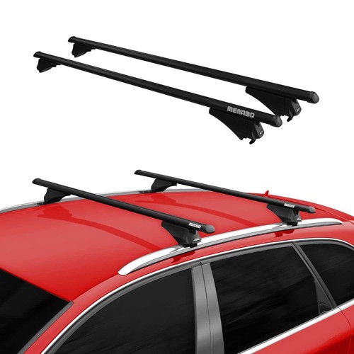 For 2020-2025 Kia Telluride Top Roof Racks Cross Bars Black Aluminium 2Pcs - Picture 1 of 7