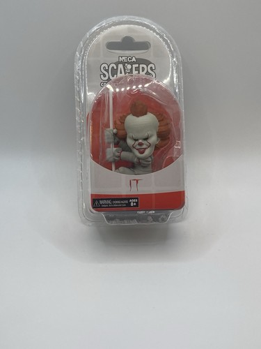 NECA Scalers 2" Collectible Minis Pennywise (IT 2017) Collect ‘Em Hang‘Em - Neu