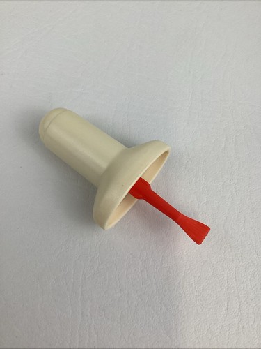 Vintage 80s Little Tikes Beauty Salon Vanity Manicure Station Nail Brush Lid Top - Picture 4 of 5