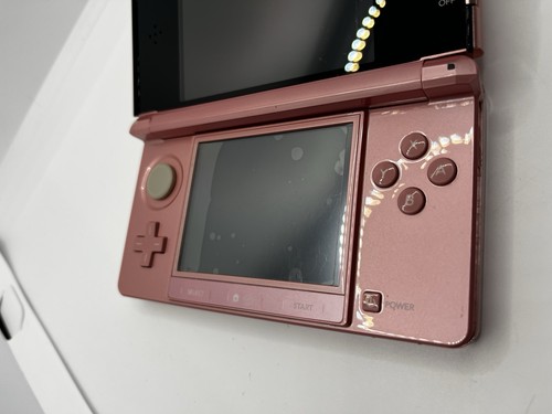 Nintendo 3DS Coral Pink Console W/ Charger Good Tested & Working Condition Pal - Bild 7 von 19