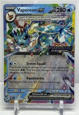 Vaporeon ex - (Prismatic Evolutions Stamp) 023/131 NM