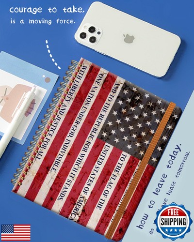 Liniertes Spiral-Schreibnotizbuch, A5 Hardcover liniert College-Journal für Frauen La - Bild 3 von 5