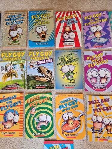 Lot of 19 FLY GUY books by Tedd Arnold PB/HB - Bild 3 von 9
