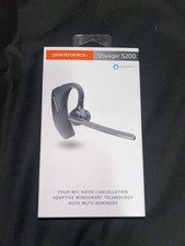Plantronics Poly Voyager 5200 Wireless Headset-Single-Ear Bluetooth Headset NEW