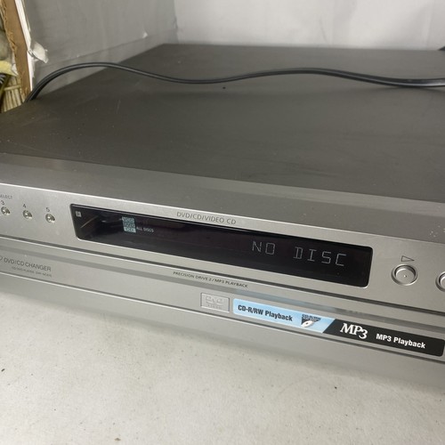 Vintage Sony DVP-NC615 5 Disc CD/DVD Carousel Changer No Remote Tested Works - Picture 9 of 14