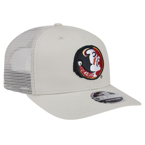 Men's New Era Stone Florida State Seminoles Canvas 9SEVENTY Stretch-Snap - Bild 3 von 6