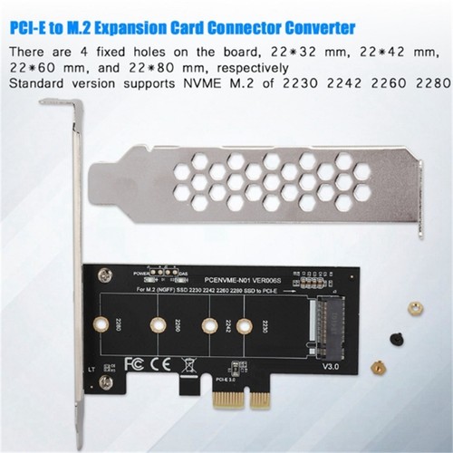 M.2 NVME SSD to pcie 3.0 Desktop Hard Expansion Adapter Card - Afbeelding 5 van 8