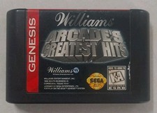 Williams Arcade's Greatest Hits (Sega Genesis, 1996) Cartridge Only