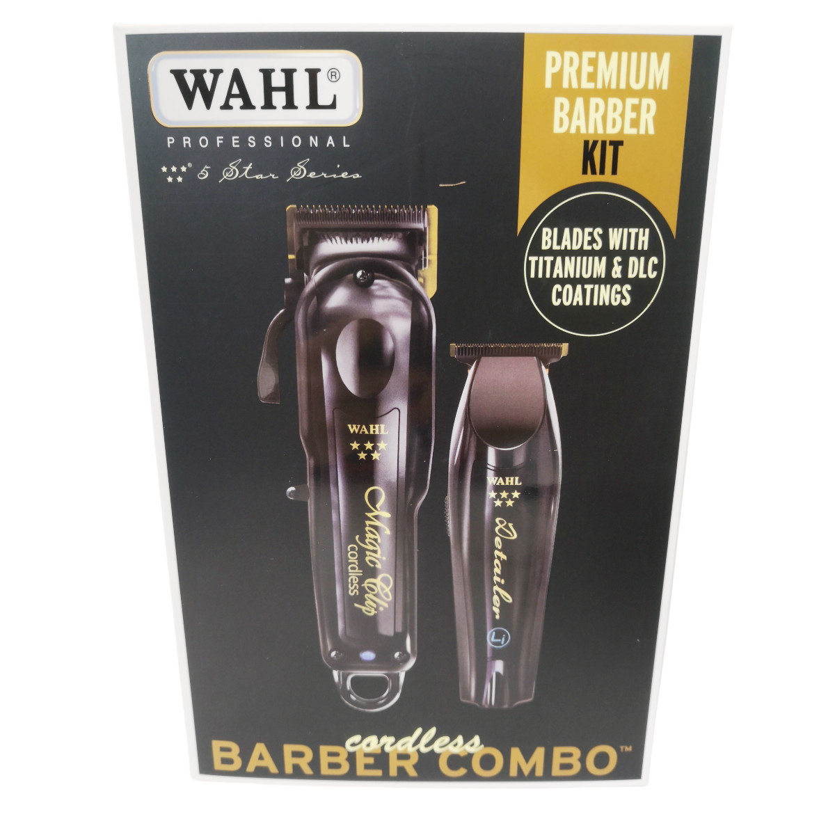 New Wahl Cordless Barber Combo Clipper/Detailer (3025397) Tr