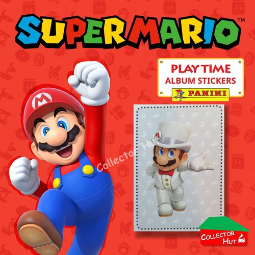 Panini Super Mario Playtime Sticker Collection Singles - Picture 107 of 179