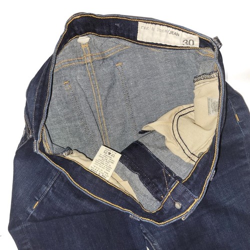 JEANS SKINNY STRETCH RAG & BONE donna 30 lavaggio scuro cucitura interna 30" - Foto 3 di 3
