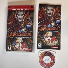 Castlevania: The Dracula X Chronicles Sony PSP CIB Complete with Manual Tested