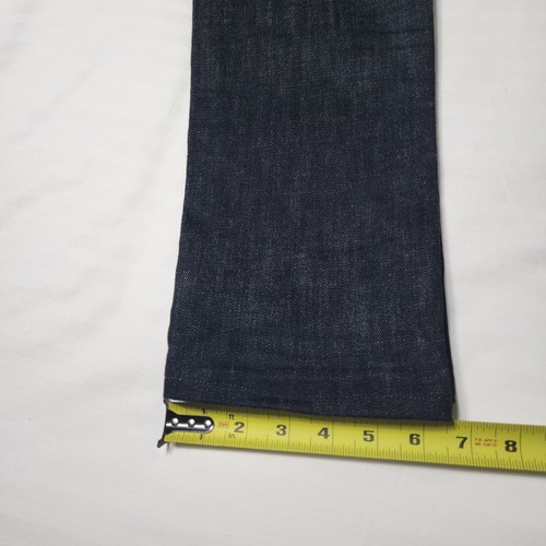 Nudie Jeans Lean Dean Dry Deep Dark Comfort Jeans Mens 32x30 Black Denim Organic - Picture 5 of 13