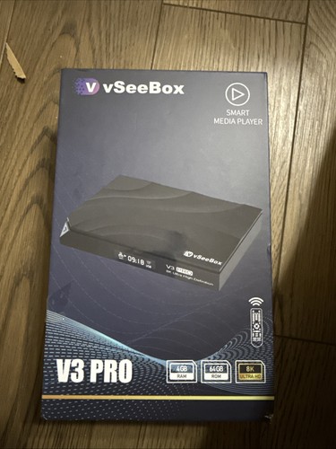 vSeeBox V3 Pro 8K Ultra, 4GB RAM, 64 GB ROM