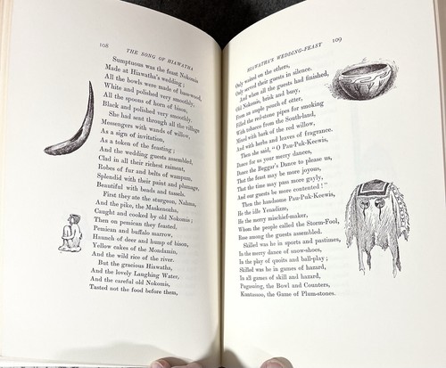 Song of Hiawatha by Longfellow 1890 Edition 1968 Illus by Fred. Remington EXLNT - Picture 9 of 11