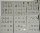 1932-1964 Washington Quarter Partial Albums - 37 Coins - 90% Silver Under Melt!