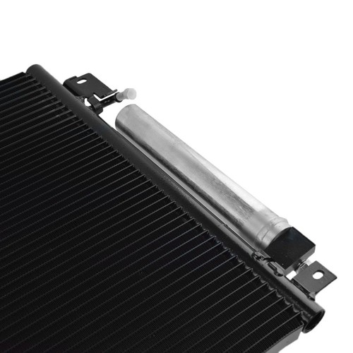 AC Condenser A/C Air Conditioning w/ Transmission Cooler & Receiver Drier New - Picture 3 of 4