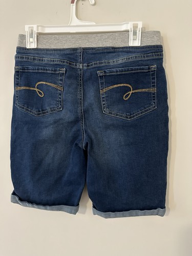 Free Shipping Justice Girls 16 Plus Denim Jeans Shorts - Picture 2 of 3