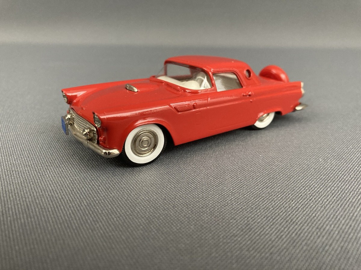 Brooklin Models 1/43 Scale 1956 Ford Thunderbird 2 Door Red #13