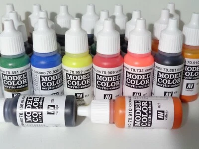 Vallejo model color (175,88€/l) Farbe Model Color Acryl-Farben 17 ml Auswahl