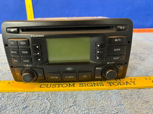 Ford 7642310310 Focus AM FM Radio CD Player Blaupunkt - Picture 12 of 15